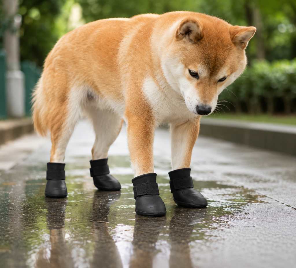 Botitas Antideslizantes Impermeables para Perros